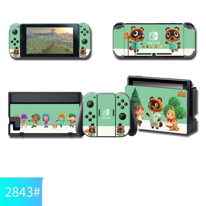 Game console pain machine stickers