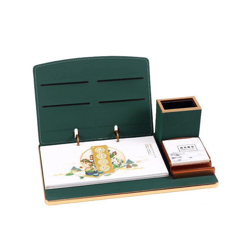 Rabbit Year Calendar Wooden Table