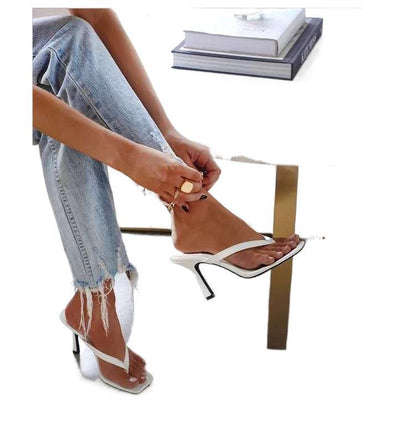 Cross-border Plus Size High Heel Sandals