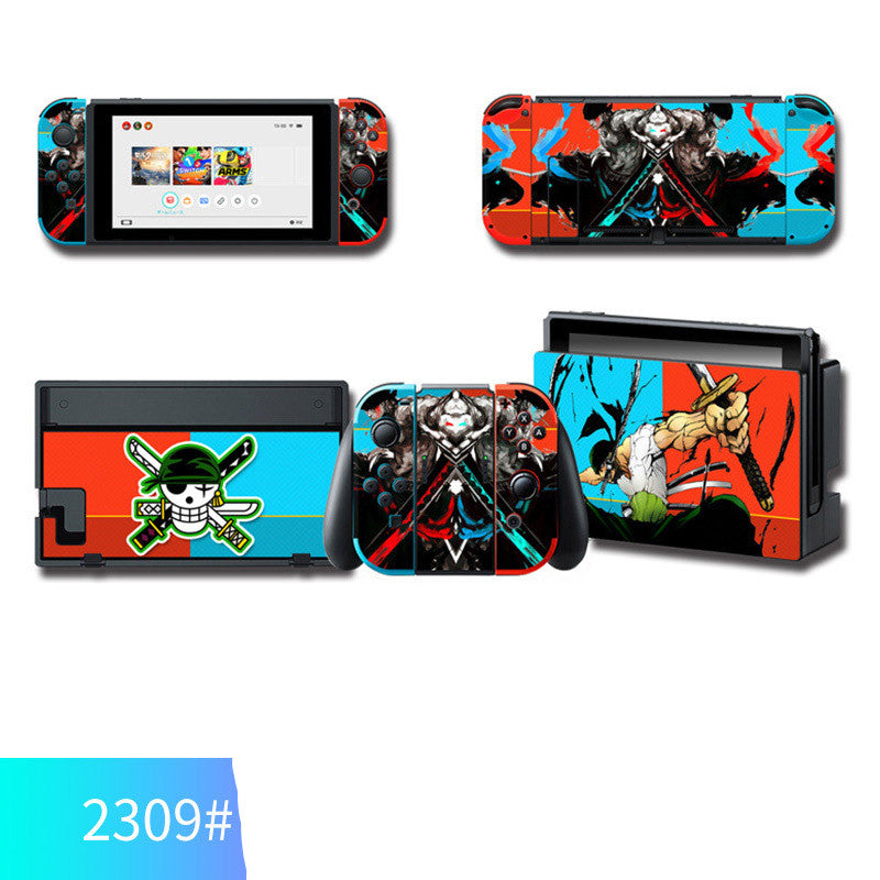 Game console pain machine stickers