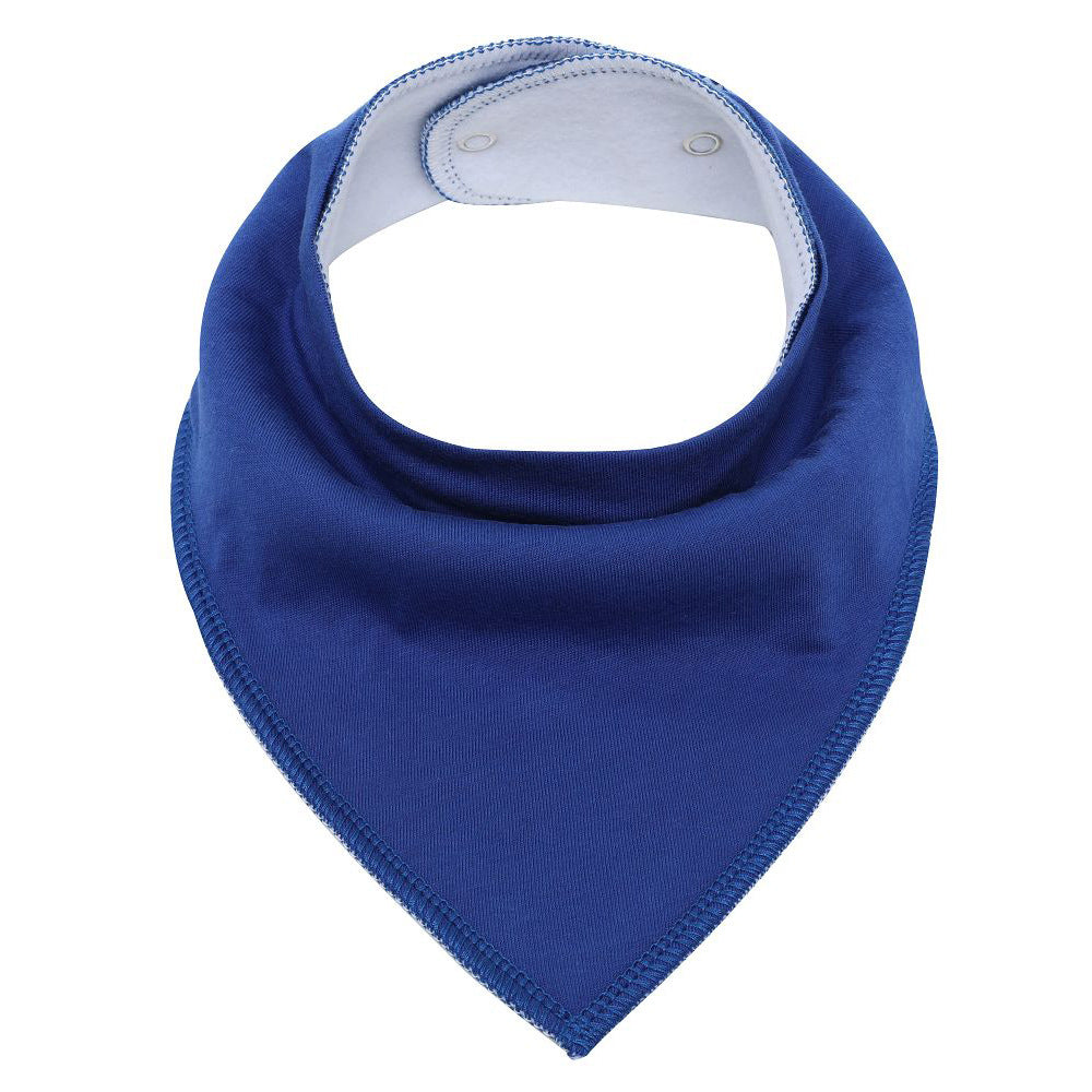 Baby solid color triangle scarf