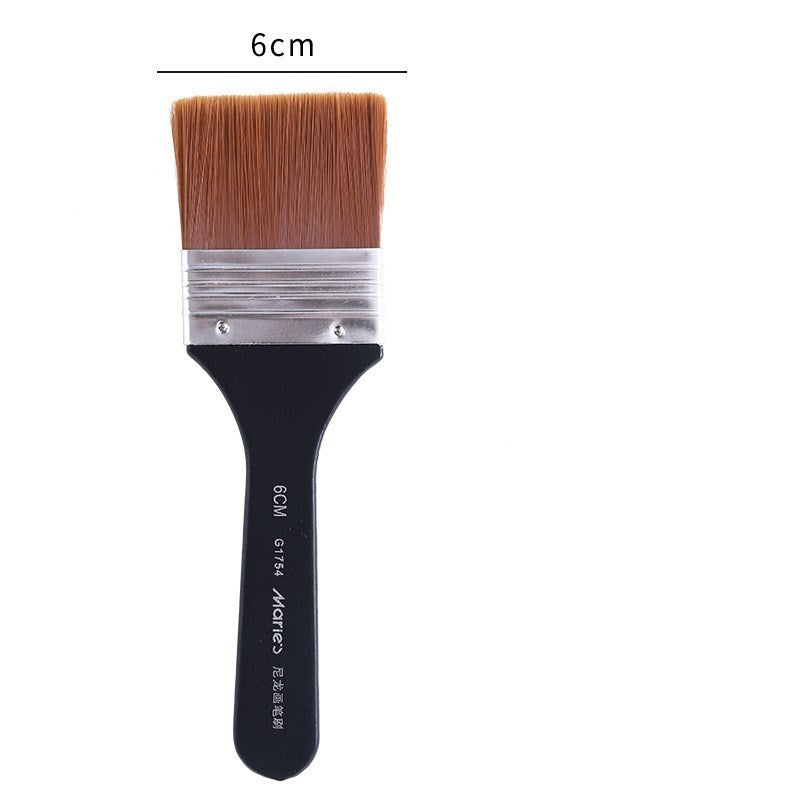 Nylon Paint Brush, Board Brush, Gouache Acrylic Oil Painting Brush