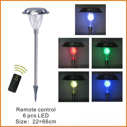 Remote control solar wall light