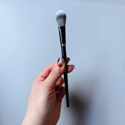 Lotus Series Foundation Eye Shadow Face Powder Repair Double-ended Makeup Brush