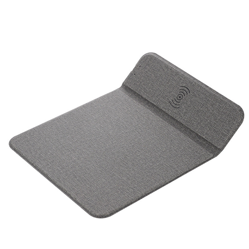 Multi-function 15w Bracket Wireless Rechargeable Mouse Pad