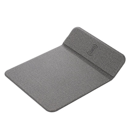 Multi-function 15w Bracket Wireless Rechargeable Mouse Pad
