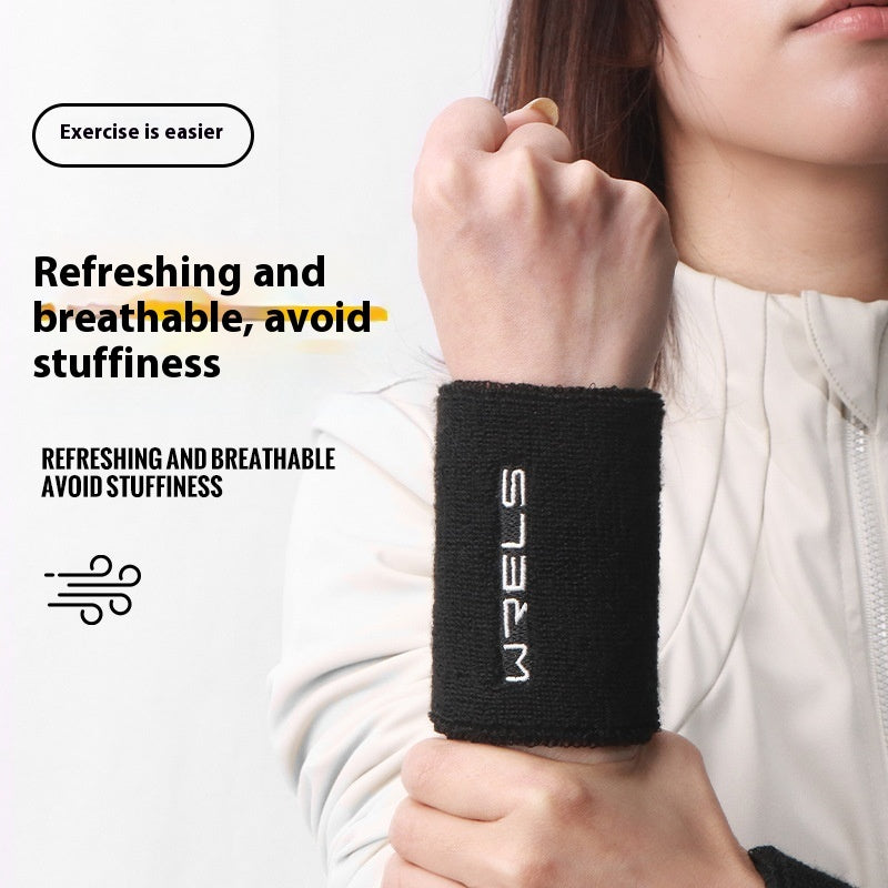 Sports Pressurized High Elastic Sweat-absorbing Basketball Fitness Wrist Wipes