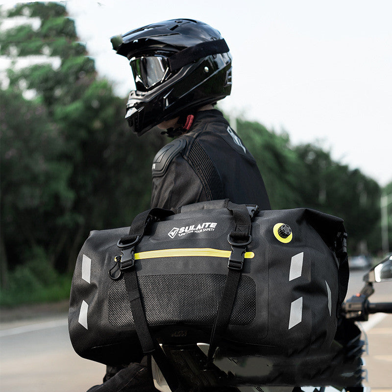 Motorcycle Rear Seat Waterproof Hanging Bag Large Capacity