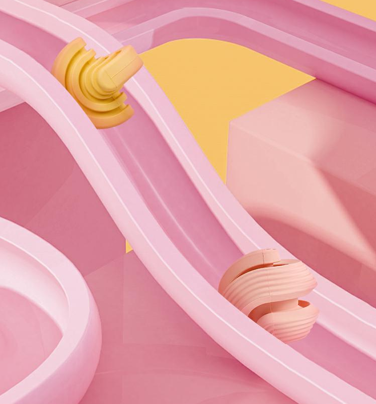 Rubber Dog Molars Teeth Relief Bouncy Ball