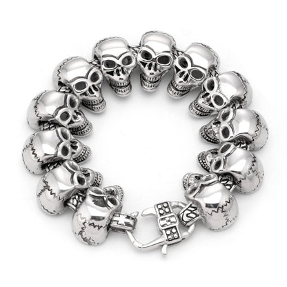 Titanium Steel Casting Personalized Bracelet European And American Punk