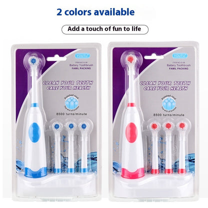 Creative Waterproof Rotary Household Electric Toothbrush