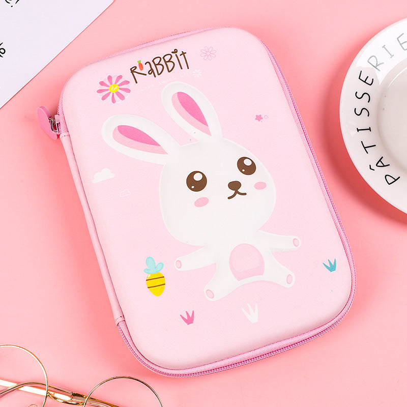 Cute Square Large Capacity Cartoon Anime Hand Account Stationery Box