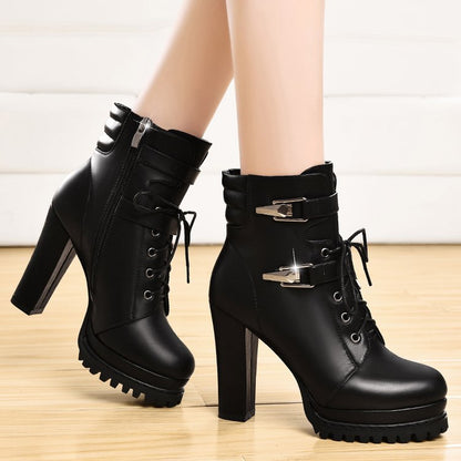 British Style High Heel Women Shoes - FLIPSTYLEZLLC