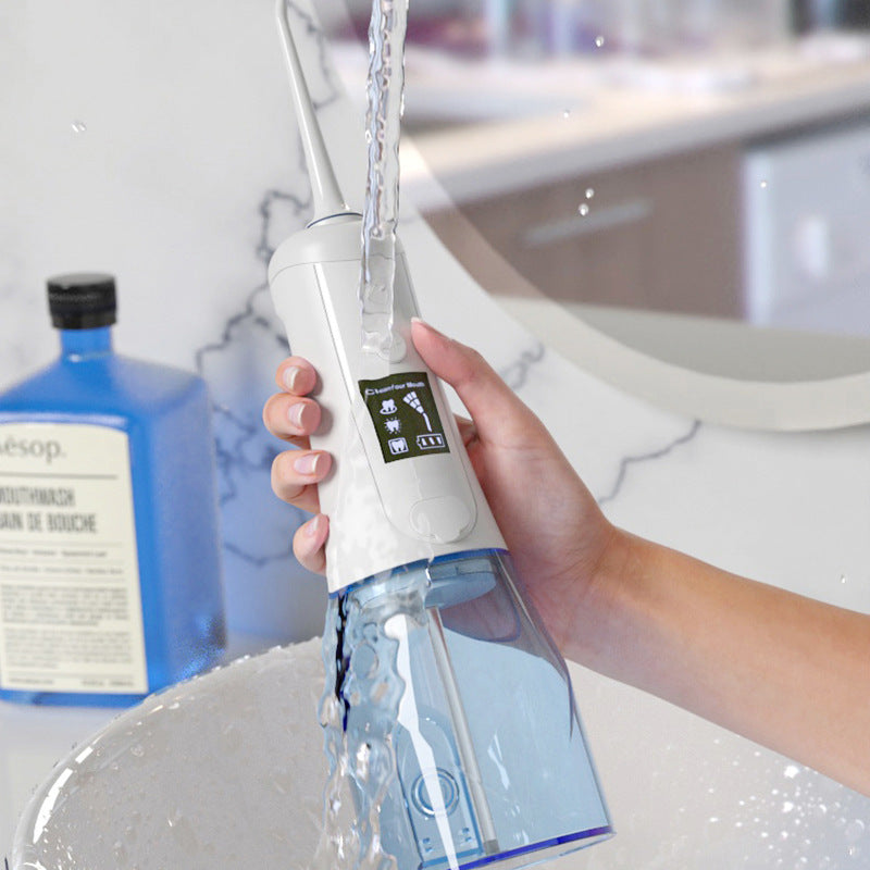 Household Portable Electric Smart Tooth Flusher