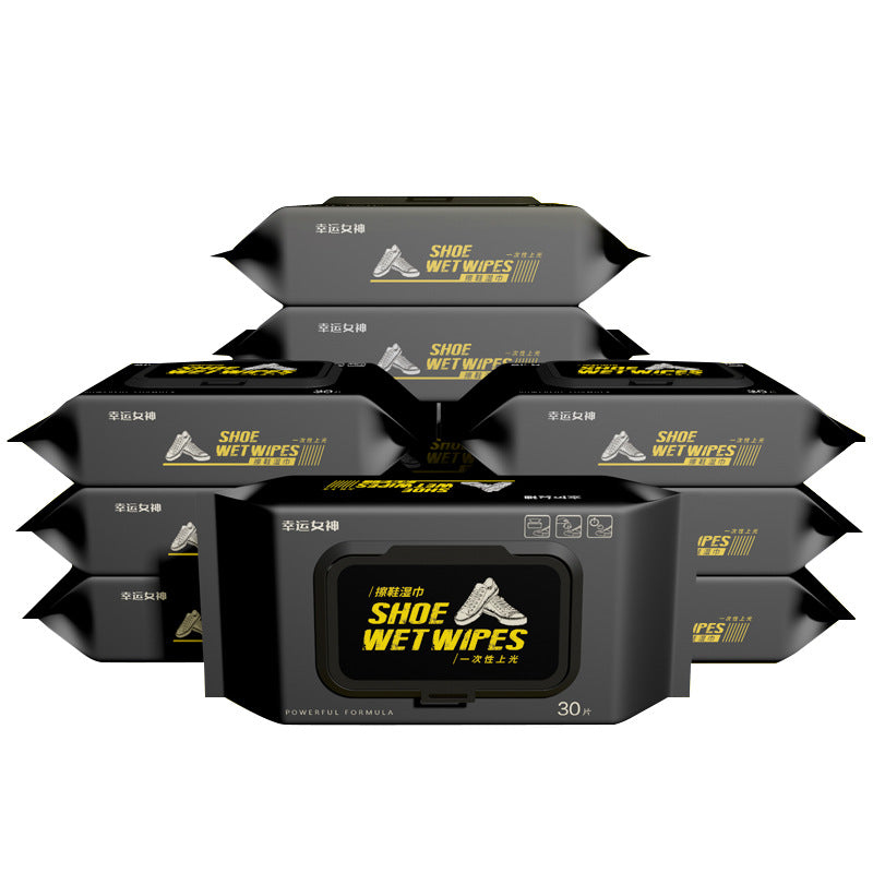 Small White Shoes Wipes To Remove Stains Without Washing