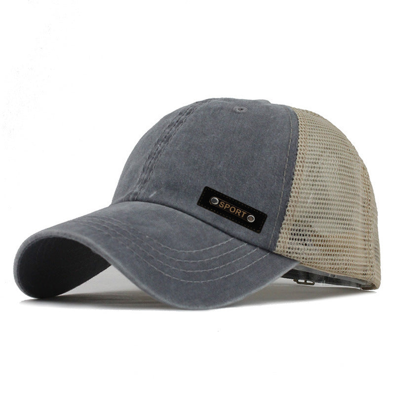 New Cotton Women's Outdoor Baseball Hat Wash