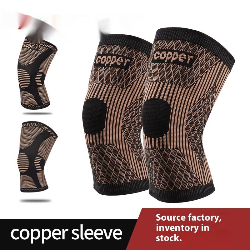 Copper Fiber Knitted Basketball Sports Kneecaps