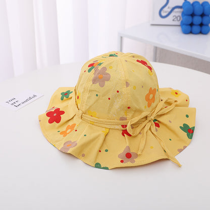 Girl's Fisherman Hat Sun Protection Sunshade
