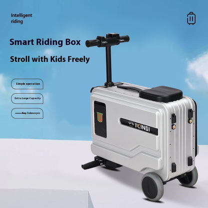 New Electric Riding Multifunctional Smart trolley Suitcase