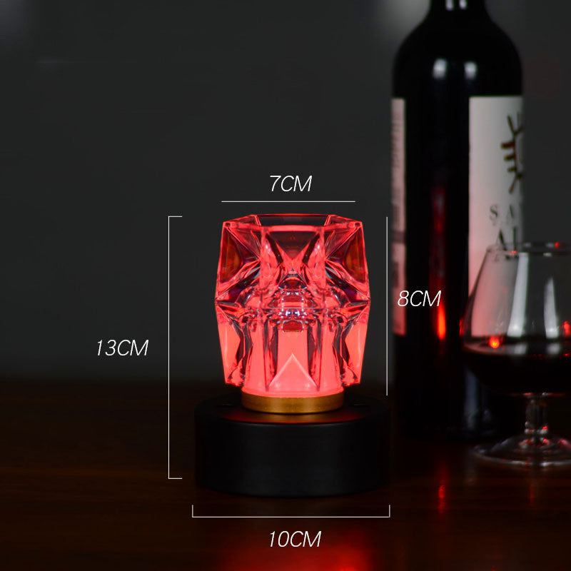 Bar Atmosphere Table Crystal Lamp Led LightsCharging