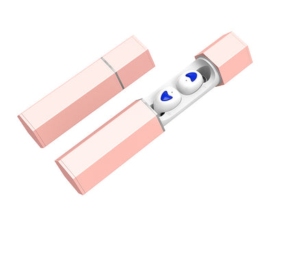 Metal rod in-ear wireless headphones