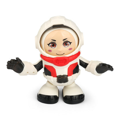 Electric Cartoon Astronaut Can Sing, Dance, Light And Music Robot