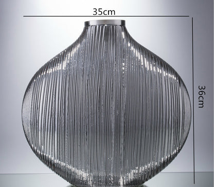 High-grade Hand-blown Glass Vase Decoration Flowers