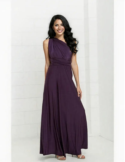 Red Hot Multiway Bandage Maxi | Sexy Backless Club & Party Long Dress | Summer Boho Convertible Infinity Dress