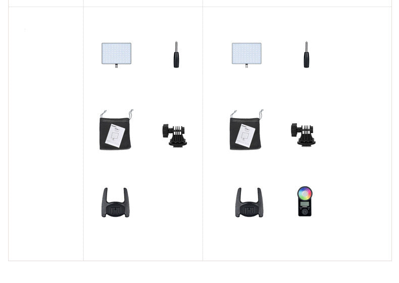 LED photography light RBG full color outdoor fill light