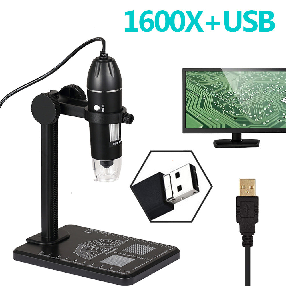 Digital Microscope With Built-In Lithium Battery