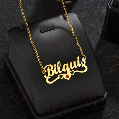 New Product Creative Love English Letter Clavicle Chain