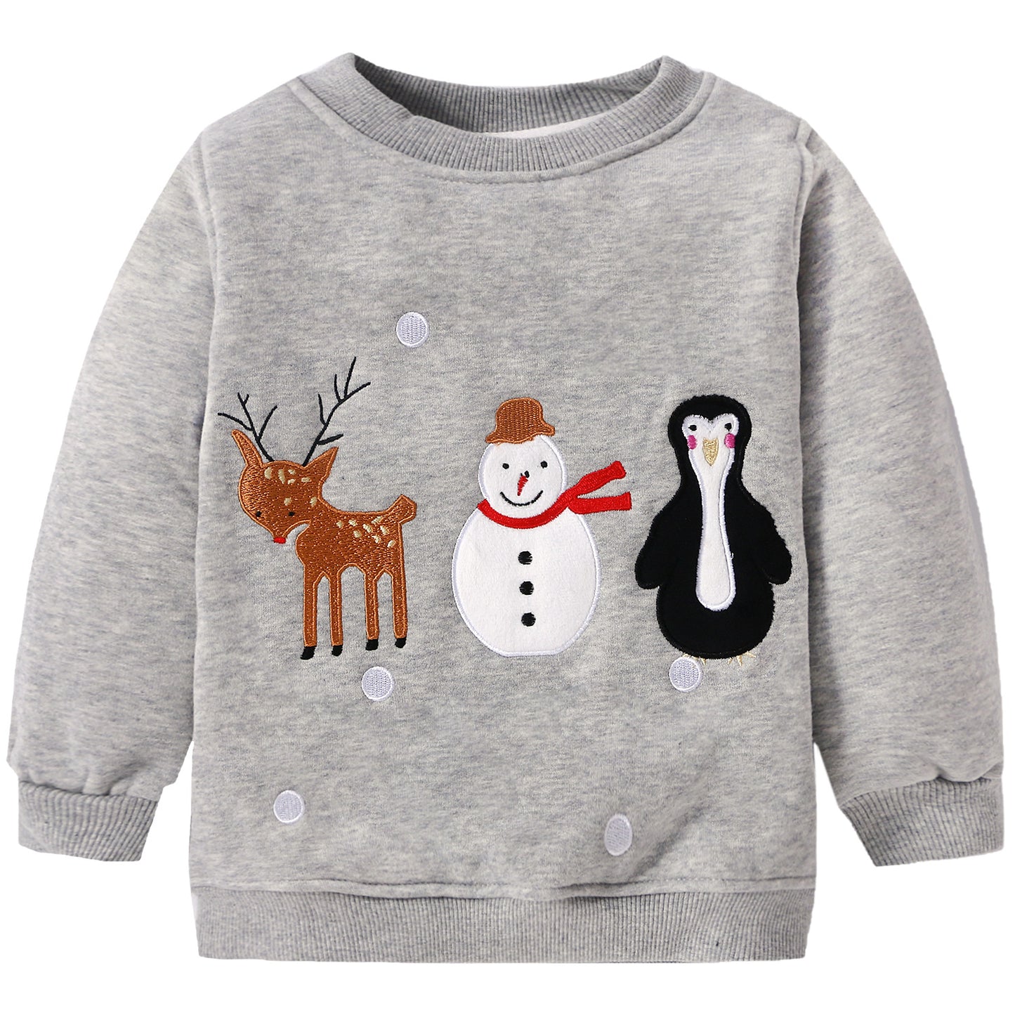 Christmas Series Sweater Children's Top Thickened