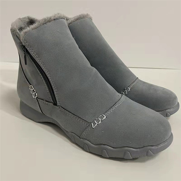 Plus Size Plus Velvet Warm Casual Women's Snow Cotton Boots