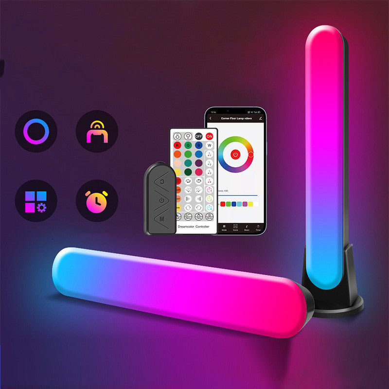 Desktop Atmosphere Light RGB Music Bluetooth Sensing - FLIPSTYLEZLLC