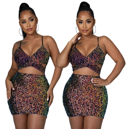 Women's Open-back Hollowed-out Sleeveless Prom Dress