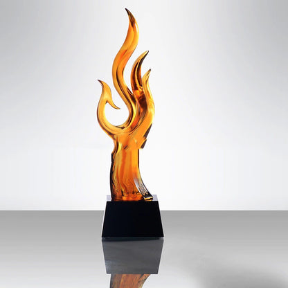 Phoenix Crystal Trophy New Enterprise Glass