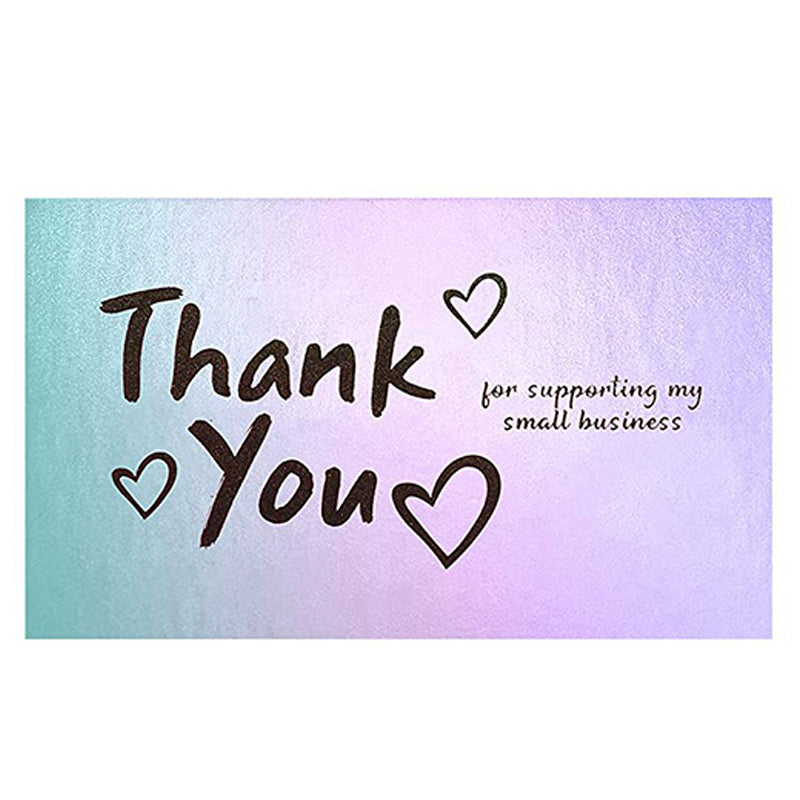 English Holiday Thank You Simple And DIY Creative Greeting Card