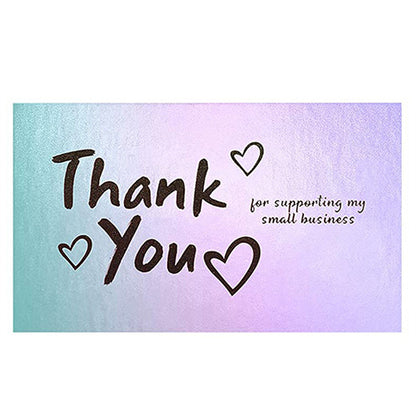 English Holiday Thank You Simple And DIY Creative Greeting Card