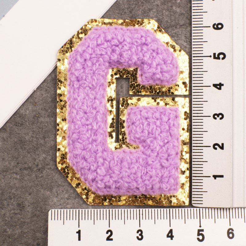 26 Letter Clothing Patch Embroider