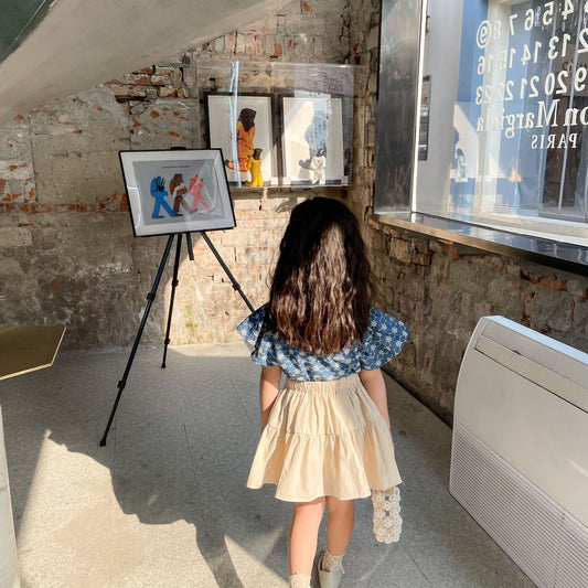 Set Children's Western Style College Style