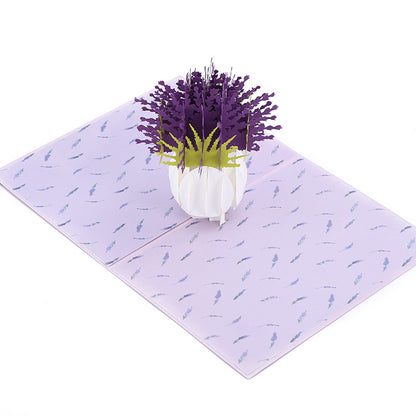 3d Three-dimensional Greeting Card Mother's Day Creative Fold