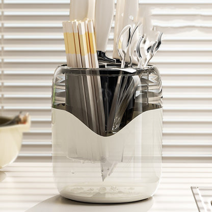 Kitchen Multi-function Rotating Knife Rack Storage Rack