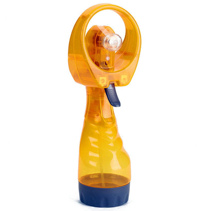 AA Battery Plus Ice With Water Fan Creative Electric Fan For Student Travel
