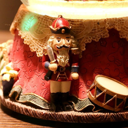 Snowflake Crystal Music Ball Rotating Music Box