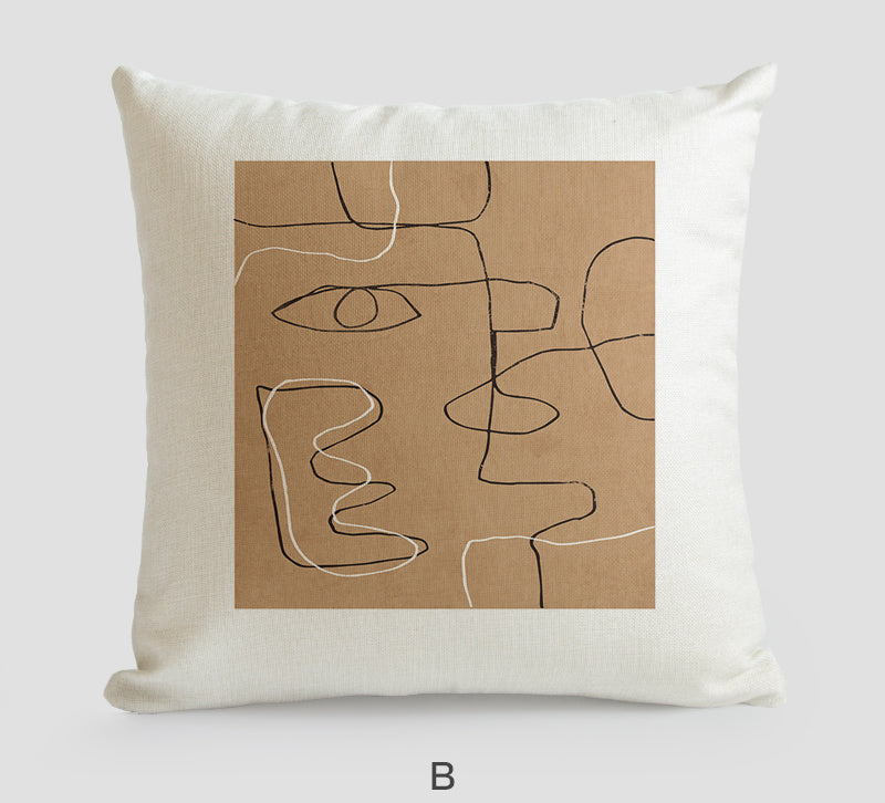 Medieval Art Living Room Sofa Pillow Cushion