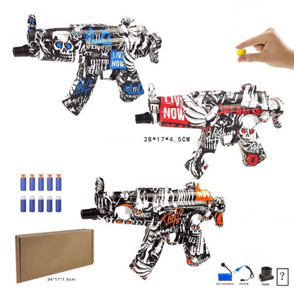 MP5min Graffiti Electric High-speed Burst Soft-bomb Electric Toy