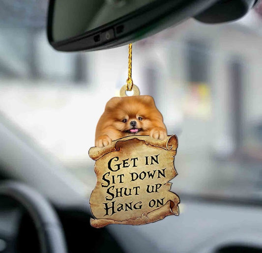 Car Pendant Sleeping Dog Angel Home Decor Acrylic Showcase Hanging Ornaments For Doors