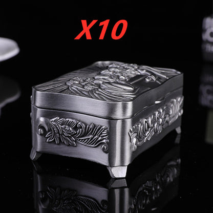European-style Metal Jewelry Box Creative Retro Christian Small Jewelry Storage Packaging Gift Box