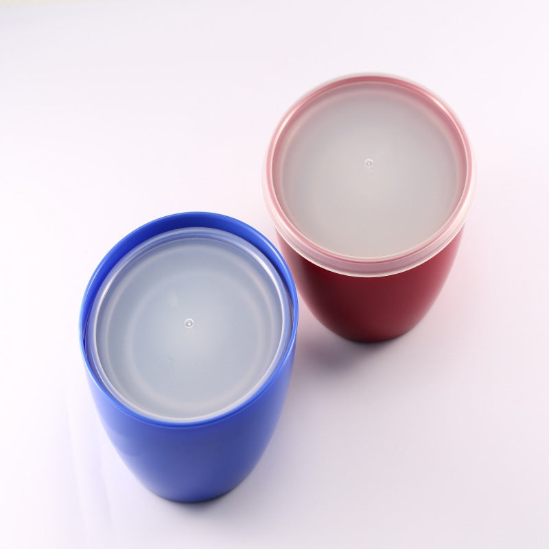 Personality Plastic Round Bento Storage Box