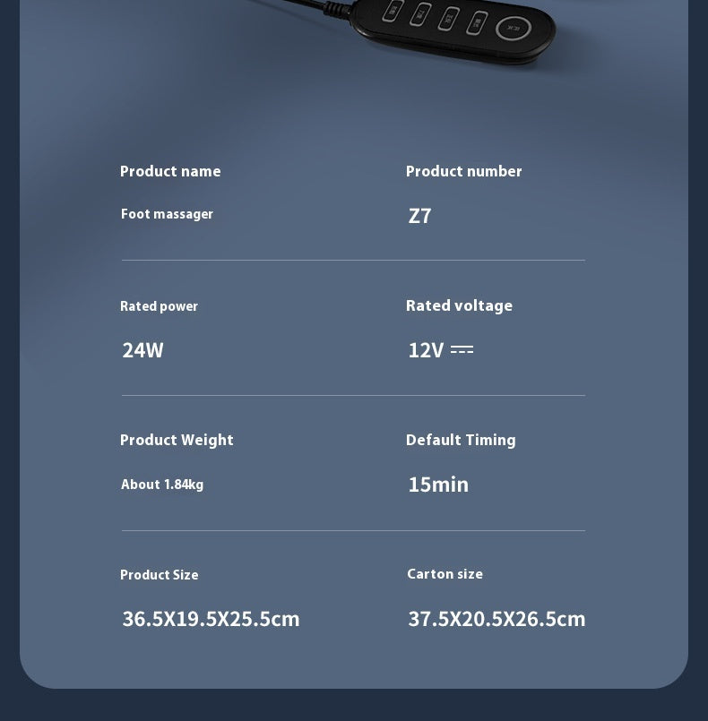 Foot Instrument Automatic Household Electric Kneading Massager